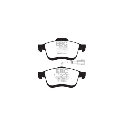 EBC DPX2010/2 Chrysler Lancia Delta Ultimax Front Brake Pads - Bosch Caliper 2 | ML Performance UK Car Parts