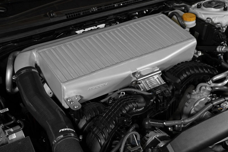 Perrin Performance PERRIN 22-26 Subaru WRX / 19-25 Ascent / 20-25 Outback & Legacy Turbo Top Mount Intercooler - Silver