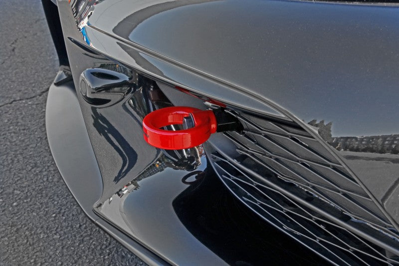 Perrin Performance PERRIN 20-25 Toyota Supra Tow Hook Kit (Front) - Red