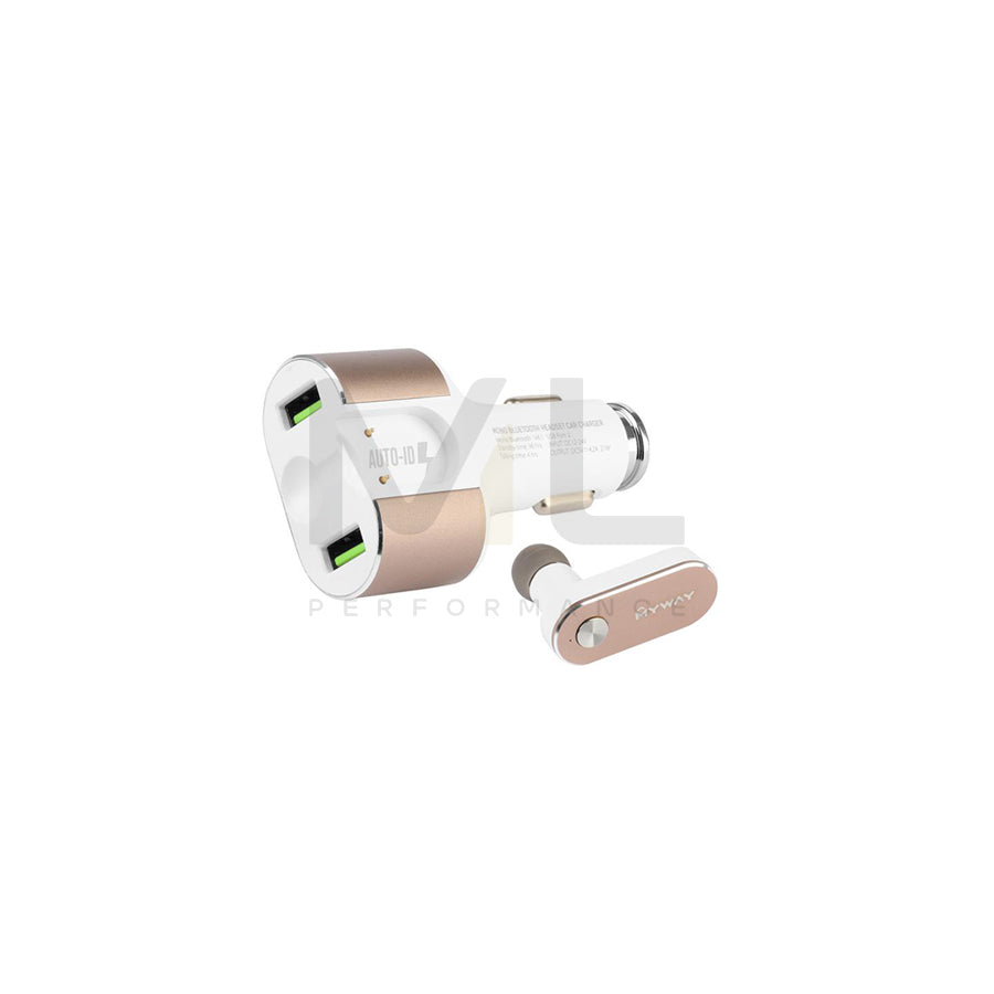 CARMOTION 63010 In-car charger Number of inlets/outlets: 2, Bronze, White