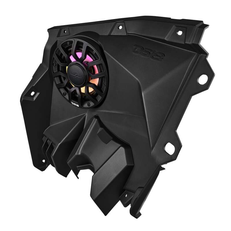 DS18 Loaded 6.5in Dash Board Speaker Panel Encl Left + Right 2x NXL-IQ6/BK Included 2017+ Can-Am Mav