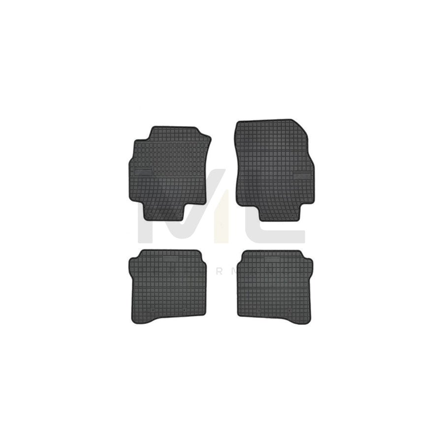 FROGUM Tailored 547228 Floor mat set for NISSAN PRIMERA Elastomer, Front and Rear, Quantity: 4, Black, (LHD)