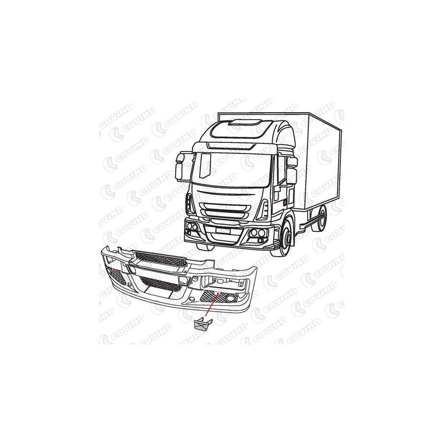 Covind 135/ 83 Cover, Bumper
