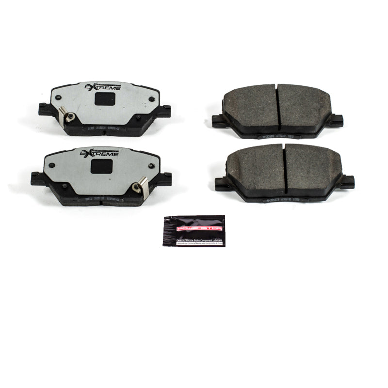 PowerStop Power Stop 16-18 Fiat 500X Front Z36 Truck & Tow Brake Pads w/Hardware