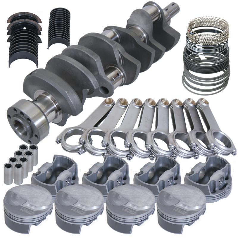 Eagle Chevy 454 4.250in Crank 6.385in H-Beam 18cc Dome 4.280in Pistons Rotating Assembly