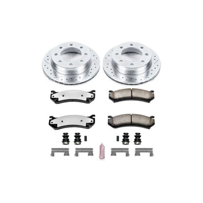 PowerStop Power Stop 2003 Chevrolet Silverado 1500 HD Rear Z36 Truck & Tow Brake Kit