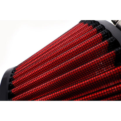 BLOX Racing Shorty Performance 5in Air Filter w/4in Velocity Stack and Coupler Kit