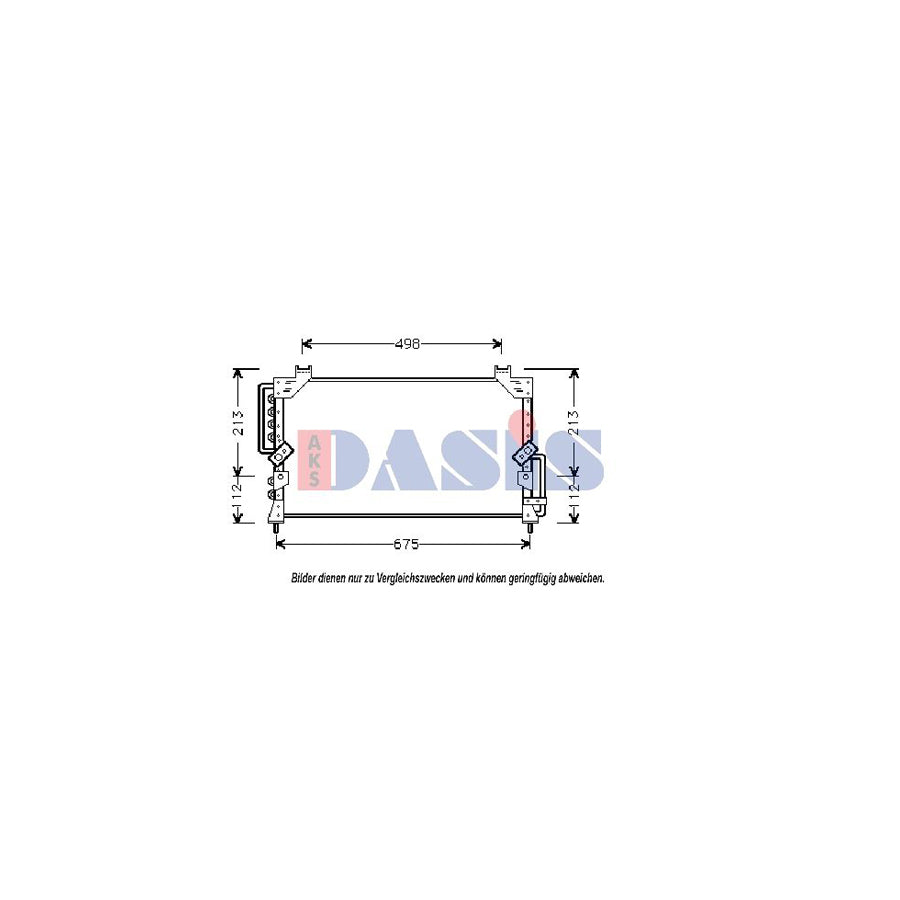 AKS Dasis 212490N Air Conditioning Condenser