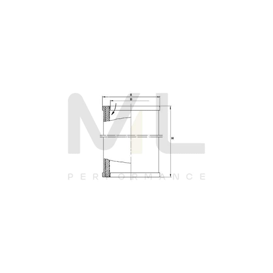 MANN-FILTER 49 000 50 841 Filter, compressed air system