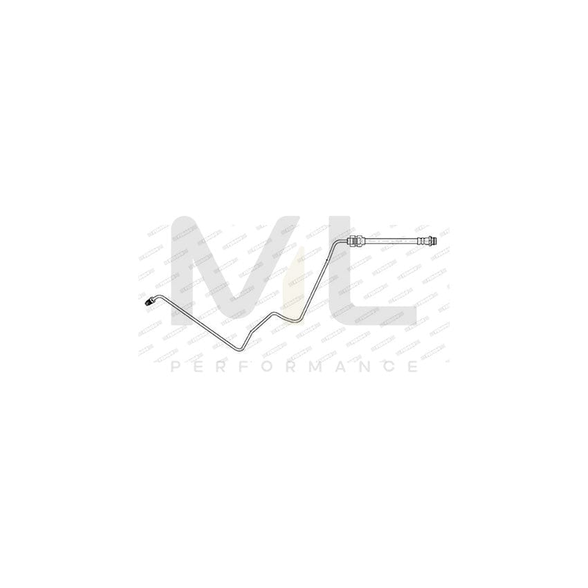 Ferodo FHY2715 Brake Hose 660Mm, M 10X1