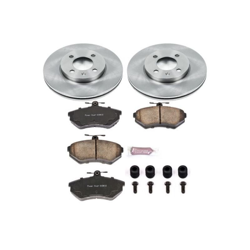 PowerStop Power Stop 95-02 Volkswagen Cabrio Front Autospecialty Brake Kit