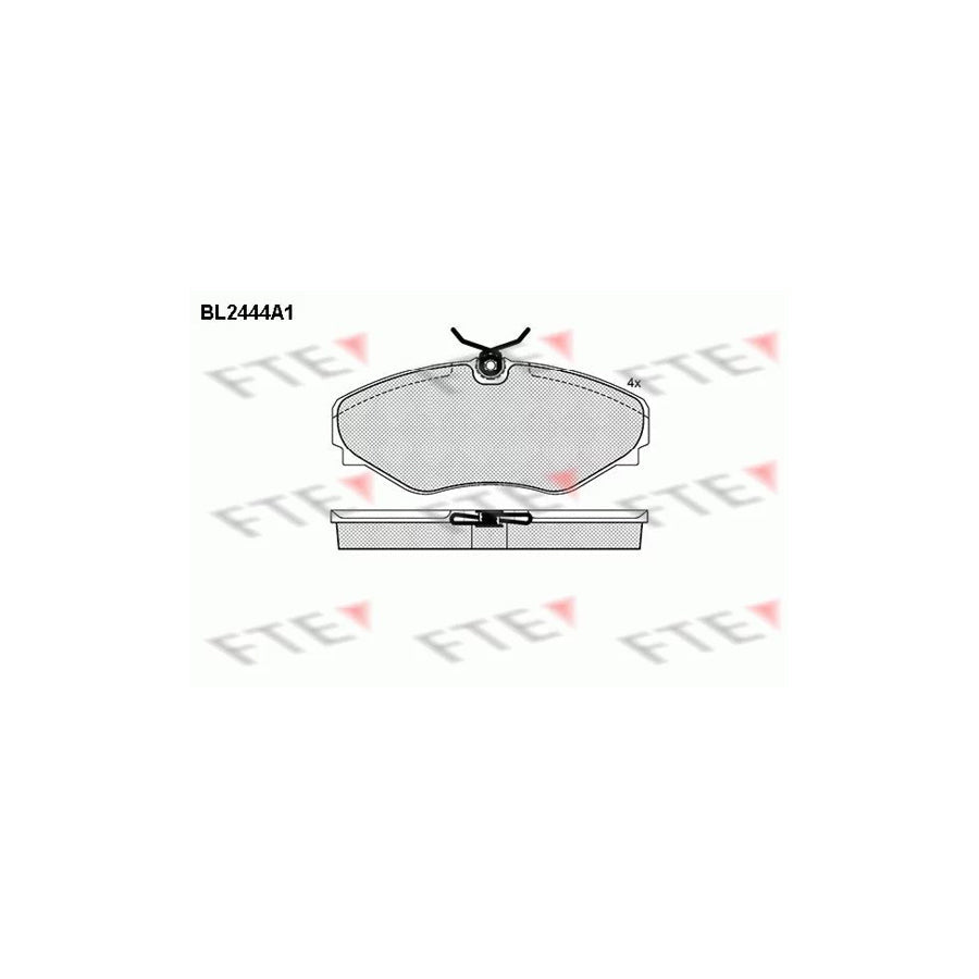 FTE 9010739 Brake Pad Set