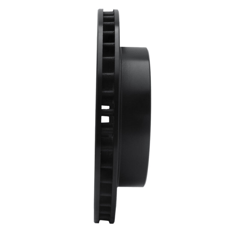 R1 Concepts R1 73-93 Dodge B350 Front Right Drilled & Slotted Black Brake Rotor