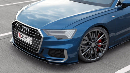 Maxton Design Audi A6 S-Line / S6 C8 Front Splitter V.2