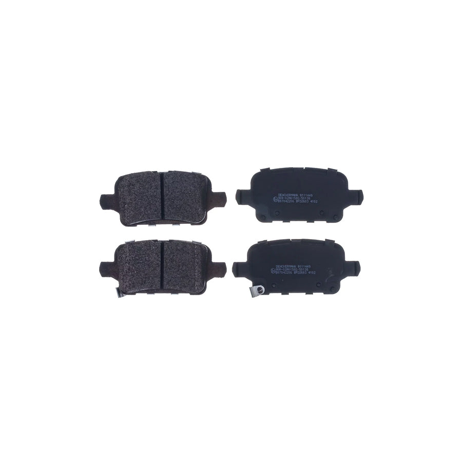 Denckermann B111449 Brake Pad Set