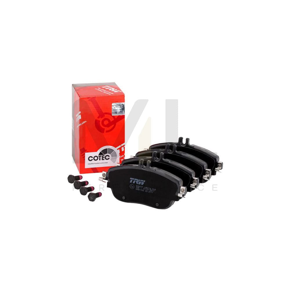 TRW Gdb1932 Brake Pad Set Cotec, Prepared For Wear Indicator