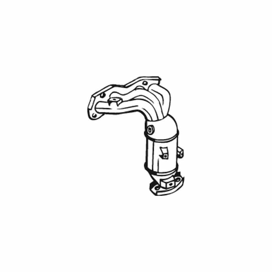 Bosal 090-836 Catalytic Converter for Toyota Yaris II Hatchback (Xp9)