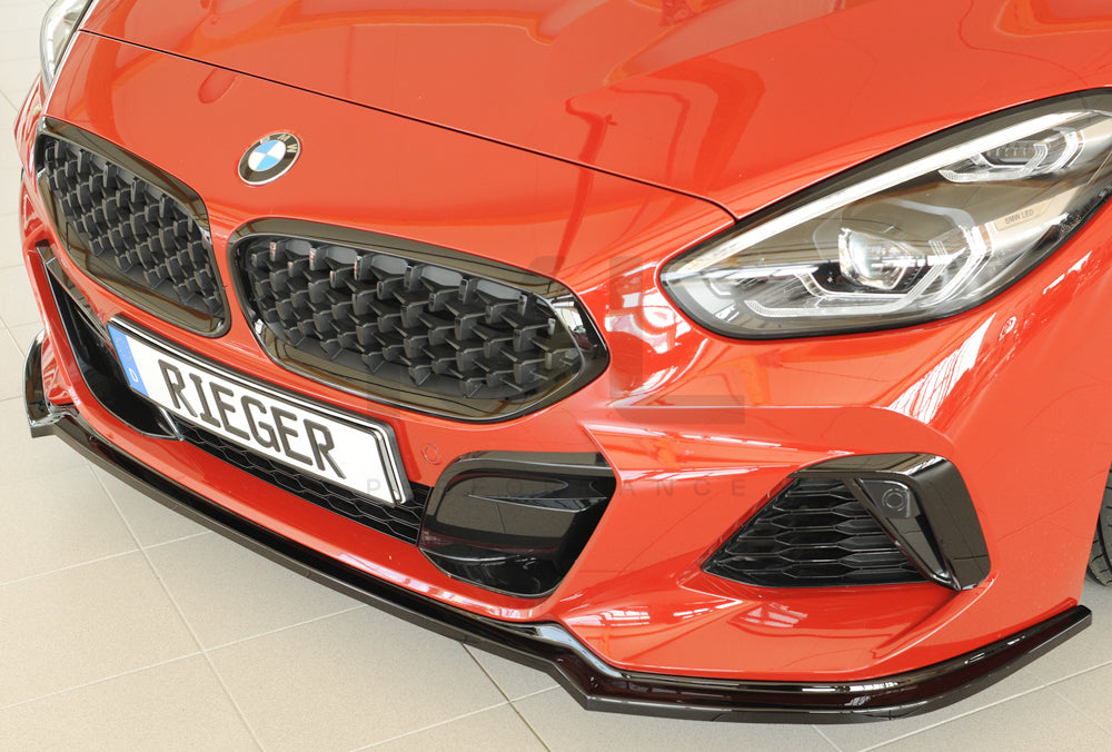 Rieger 00088204 BMW Z4 G4Z/G29 Front Splitter 2 | ML Performance UK Car Parts