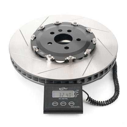 Paragon 2-Piece Brake Discs Front Pair 400mm x 38mm (15.75" x 1.50") - Audi C7 S6 / C7 S7 / D4 S8