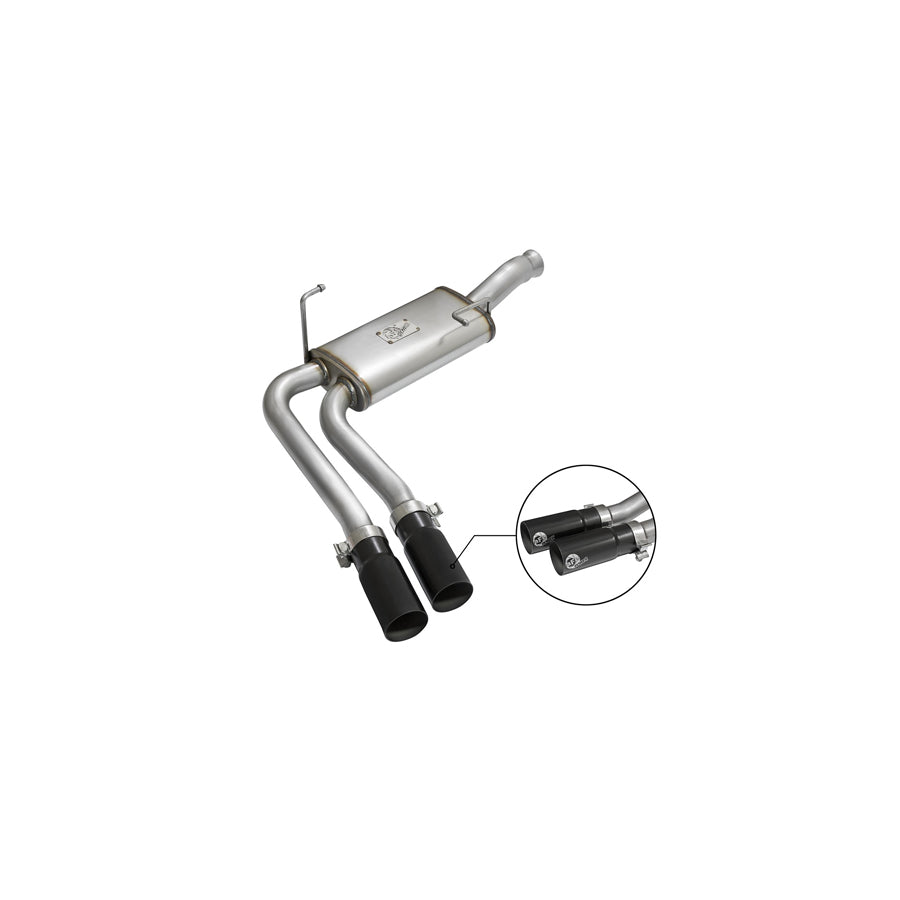 aFe 49-44070-B Cat-Back Exhaust System GM Silverado/Sierra 1500 09-18 / Silverado LD/Sierra Limited 2019 V6-4.3/V8-4.8/5.3L
