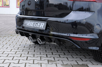 Rieger 00088102 VW Mk7-Line Golf R Rear Diffuser 3 | ML Performance UK Car Parts
