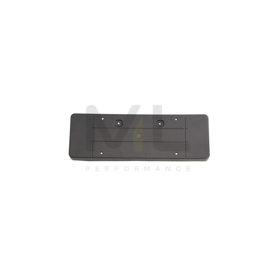 BLIC 6502-07-4002995BP Number plate holder for MINI Hatchback Front, Black, frameless
