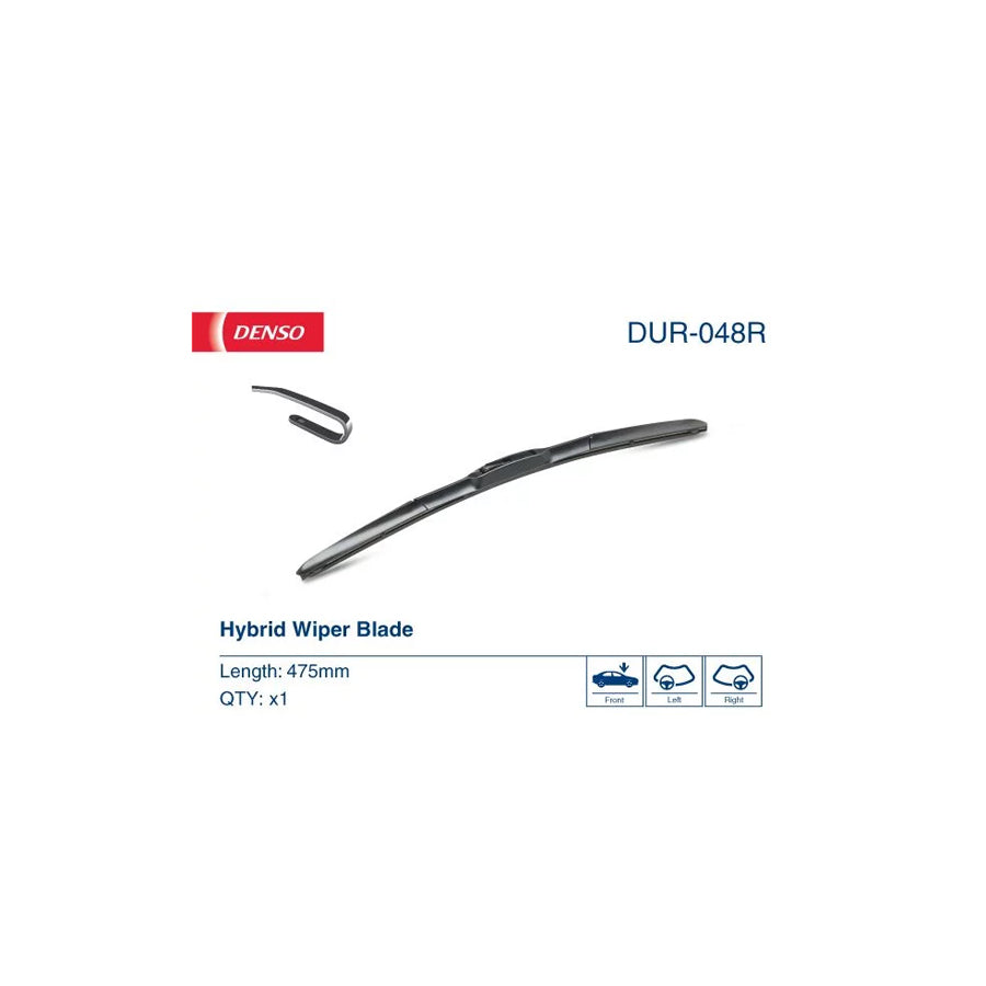 DENSO DUR048R Wiper Blade Hybrid DUR-048R