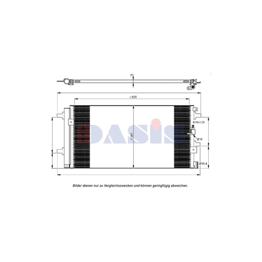 AKS Dasis 482031N Air Conditioning Condenser