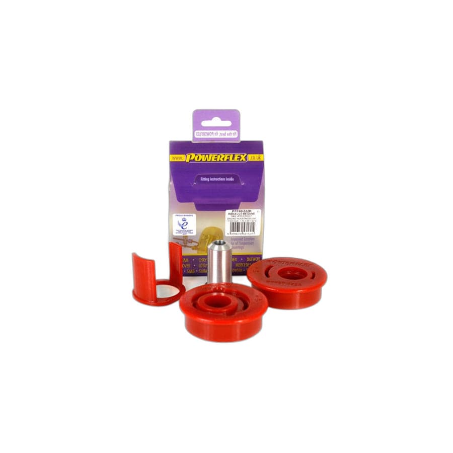 Powerflex PFF60-522R Renault Upper Right Engine Mounting Bush (Inc. Scenic II, Megane II, Kangoo II) | ML Performance UK Car Parts