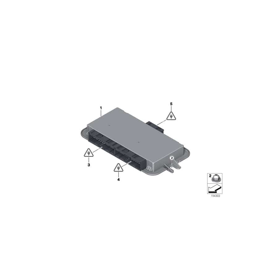 Genuine BMW Mini 61136931866 E93 F11 E92 Socket Housing 38 POL. (Inc. X6 M, 520d & 640dX)
