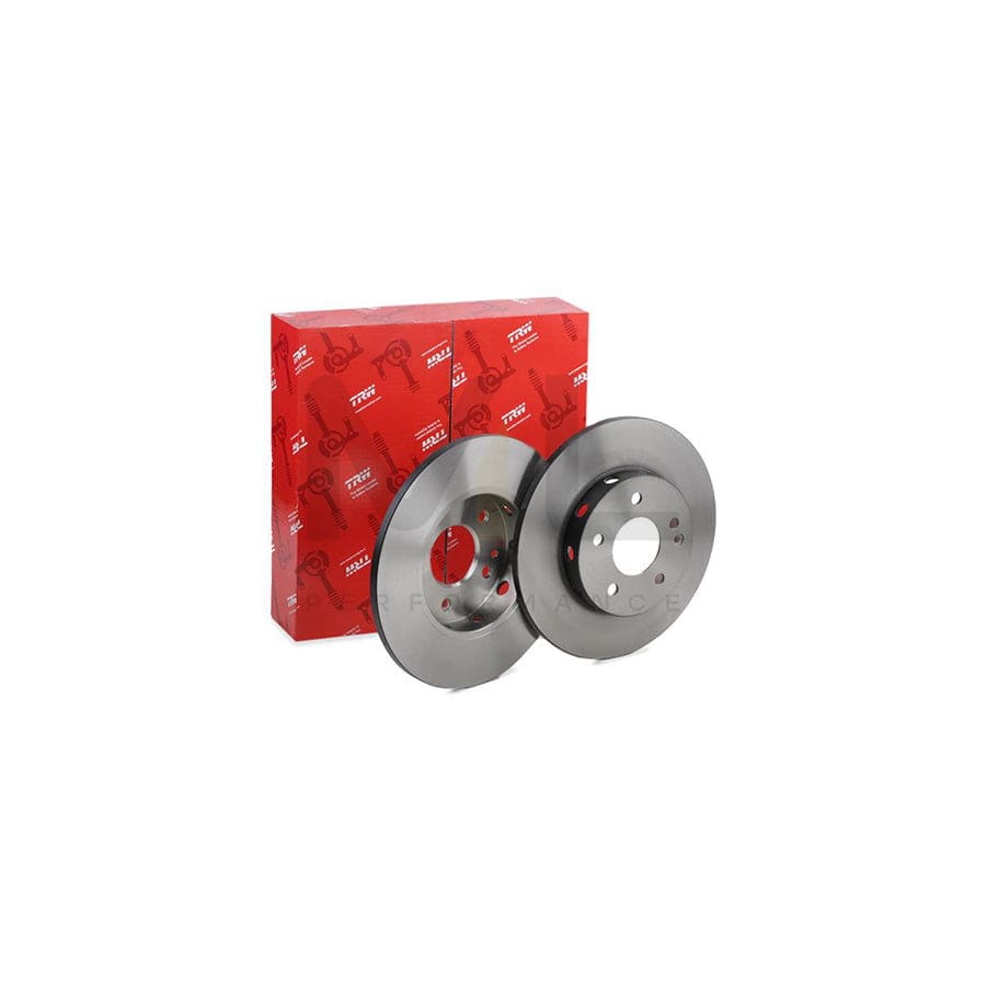 TRW DF2654 Brake Disc suitable for MERCEDES-BENZ C-Class Saloon (W202) Solid, Painted  - 1 piece