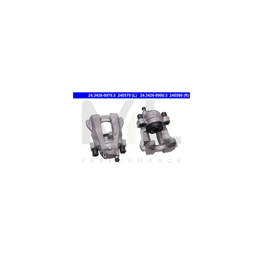 ATE 24.3426-9979.5 Brake Caliper suitable for MERCEDES-BENZ S-Class Saloon (W220) without holder