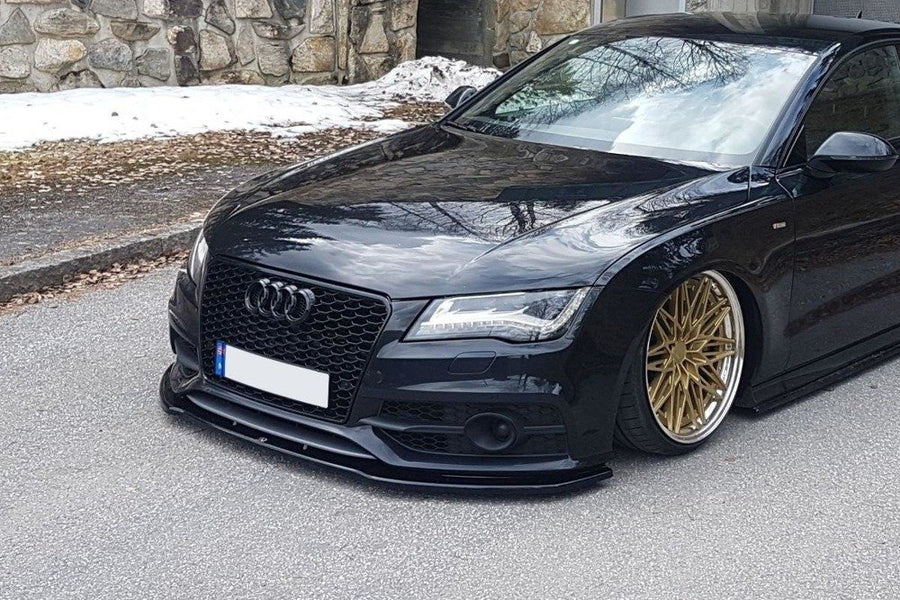 Maxton Design Audi S7 / A7 S-Line C7 Front Splitter V.2