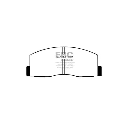 EBC PDKF1318 Mitsubishi Galant Ultimax Front Brake Pad & Plain Disc Kit - Akebono Caliper 2 | ML Performance UK Car Parts