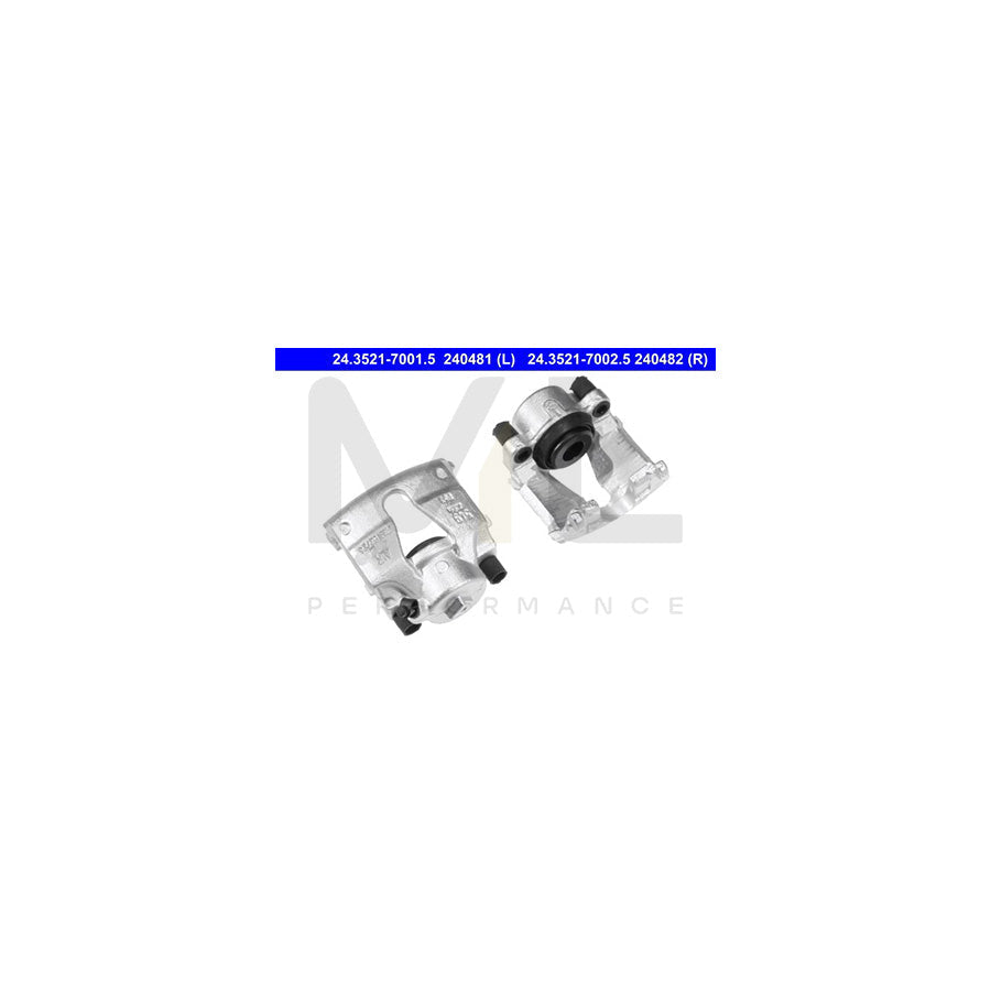ATE 24.3521-7002.5 Brake Caliper without holder