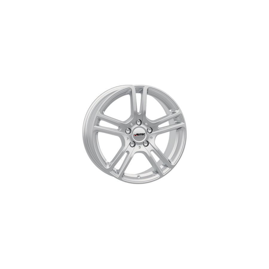 Autec Mugano 8x18 ET48 M8018485074118 Brilliant Silver Painted Wheel