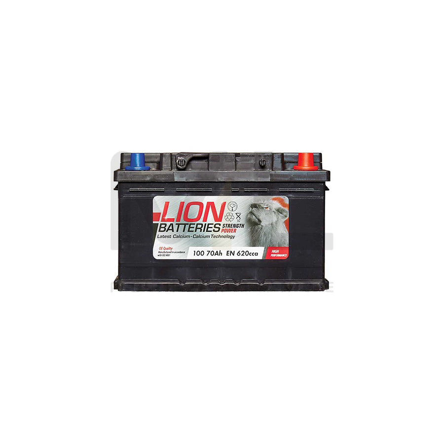 Lion 100 Car Battery - (70Ah) 3 Year Guarantee