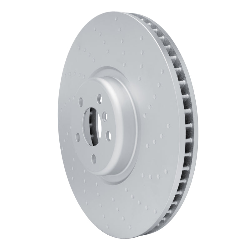 DFC 19-22 BMW X5 Right Front GeoSPEC Coated Rotor - Dimpled