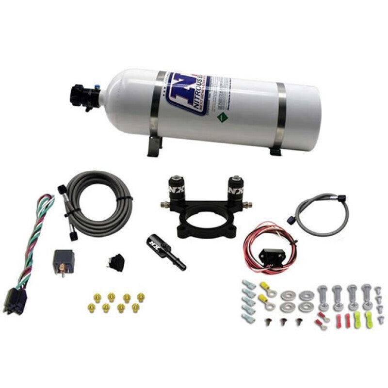 Nitrous Express 2013+ Subaru BRZ Nitrous Plate Kit (35-100HP) w/15lb Bottle