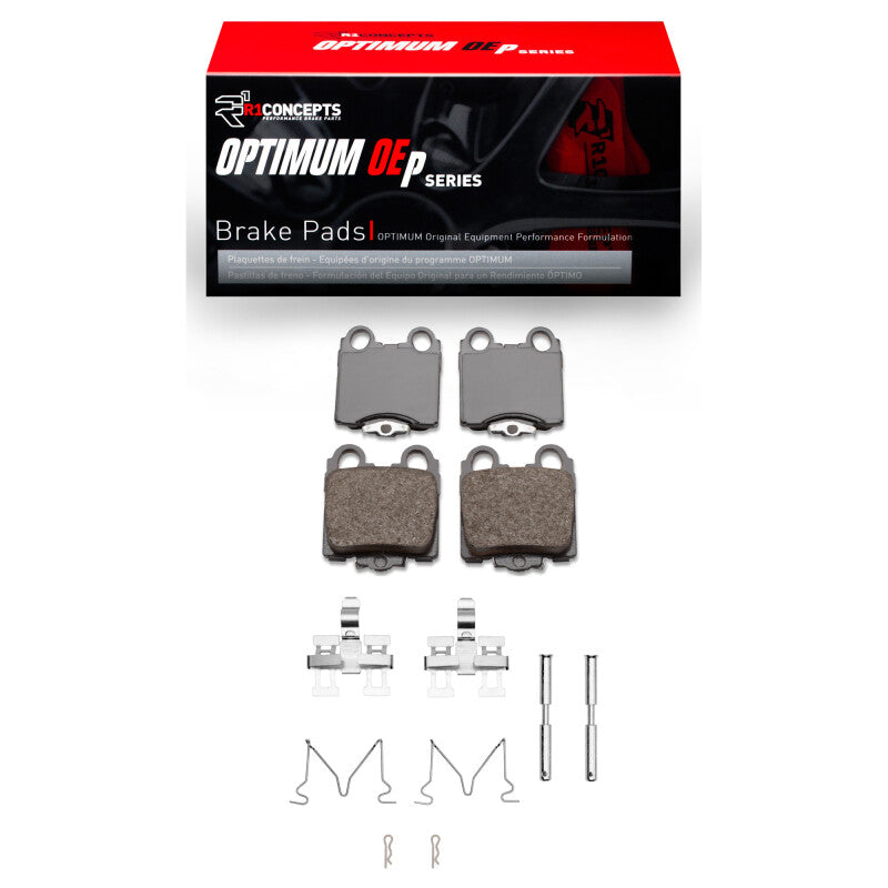 R1 Concepts R1 1998-2010 Lexus GS400 Rear R1 Optimum OE Pads & Hardware Kit