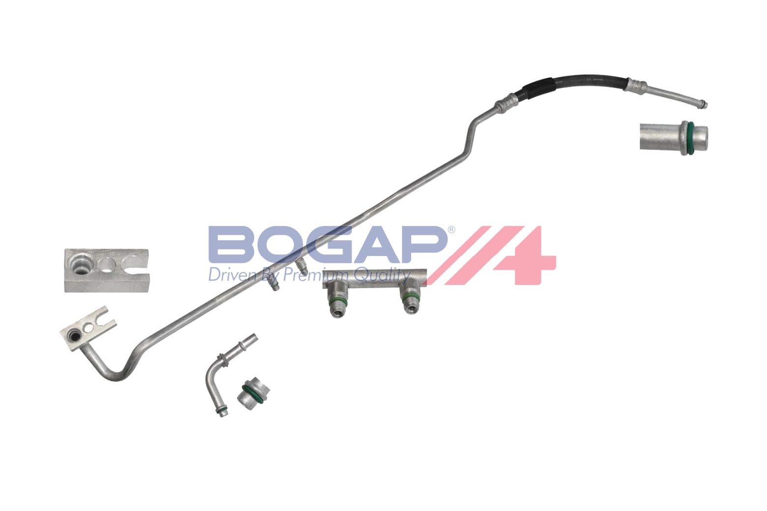 BOGAP L4128102 High/Low-Pressure Line, Air Conditioning