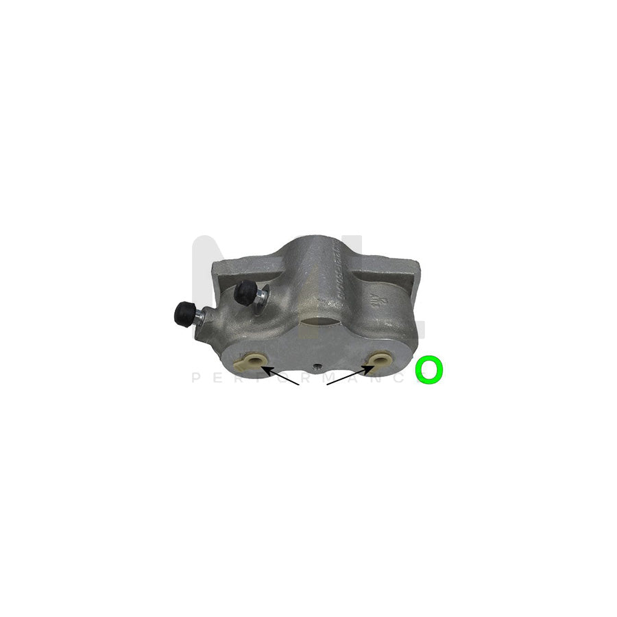 TEXTAR 38087400 Brake Caliper for LADA NIVA without holder