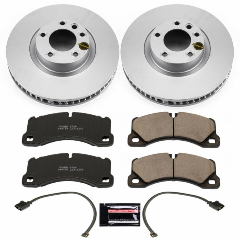 PowerStop Power Stop 11-18 Porsche Cayenne Front Z23 Evolution Sport Coated Brake Kit