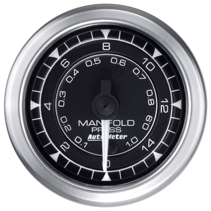 Autometer Chrono 2-1/16in 15PSI Manifold Pressure Gauge