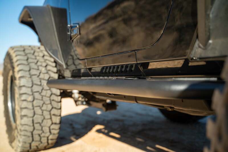 DV8 Offroad 07-18 Jeep Wrangler JK 2 Door Body/Pinch Weld Mounted Side Steps