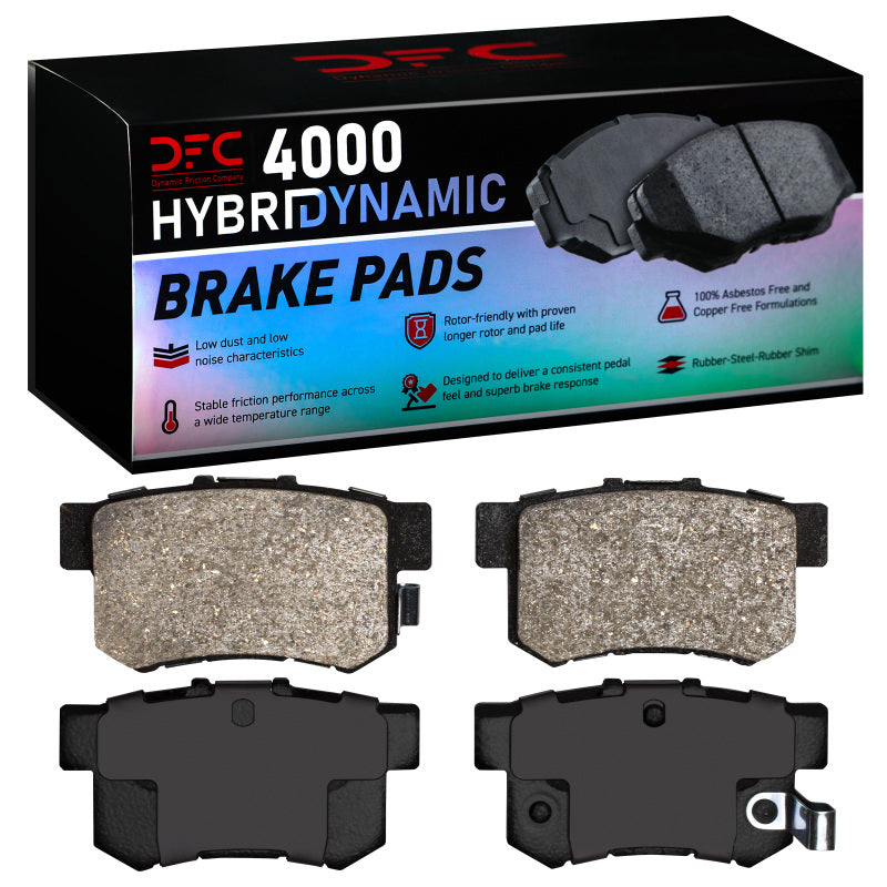 DFC 87-22 Suzuki Sx4 Crossover Rear 4000 Hybridynamic Brake Pads