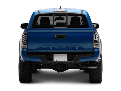 Raxiom 16-23 Toyota Tacoma XW Series Sequential LED Tail Lights- Black Housing- Clear Lens