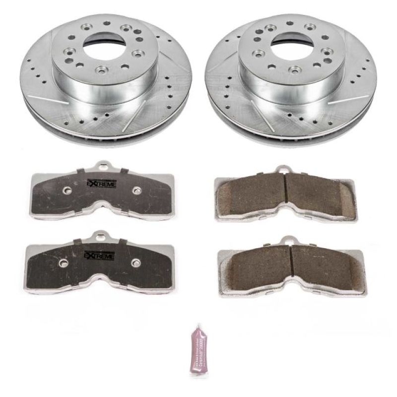 PowerStop Power Stop 1969 Chevrolet Camaro Front or Rear Z26 Street Warrior Brake Kit