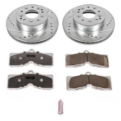 PowerStop Power Stop 1969 Chevrolet Camaro Front or Rear Z26 Street Warrior Brake Kit