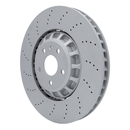 DFC 22-26 Audi RS3 Front Drilled Hi-Carbon Alloy GEOMET Coated Rotor